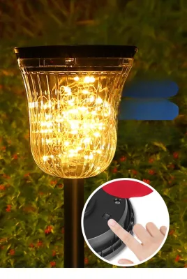 Lampada a LED pannello illuminazione paesaggistica produzione di luci solari per pavimenti da giardino in Cina