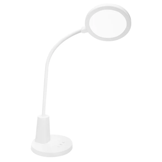 Lampada da tavolo per studio, scrivania LED con porta di ricarica USB