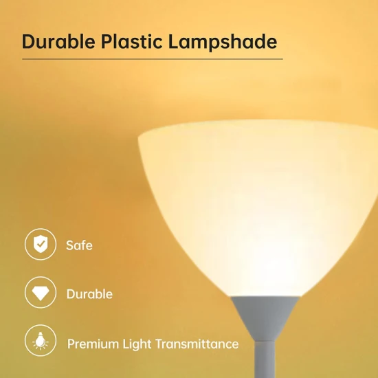 Lampade da terra con controllo interruttore unipolare di vendita calda con E27 / E26 Uplight