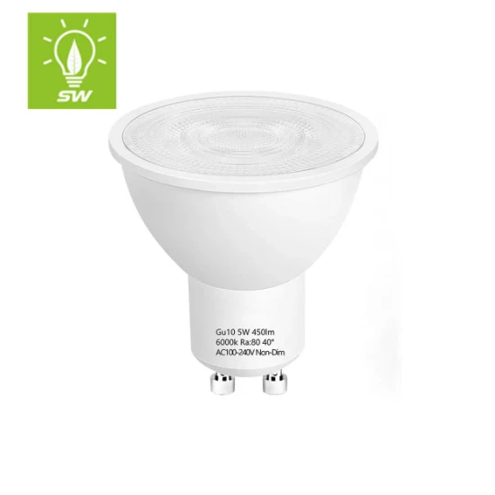 Lampadina per faretti a LED per interni IC/RC GU10 3W 5W 7W Faretto da incasso Faretto caldo freddo Luce diurna 2700K 4000K 6500K Nuovo faretto da incasso LED ERP COB SMD