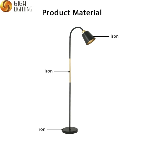 Lampada da terra moderna per interni E27 per lampada da soggiorno